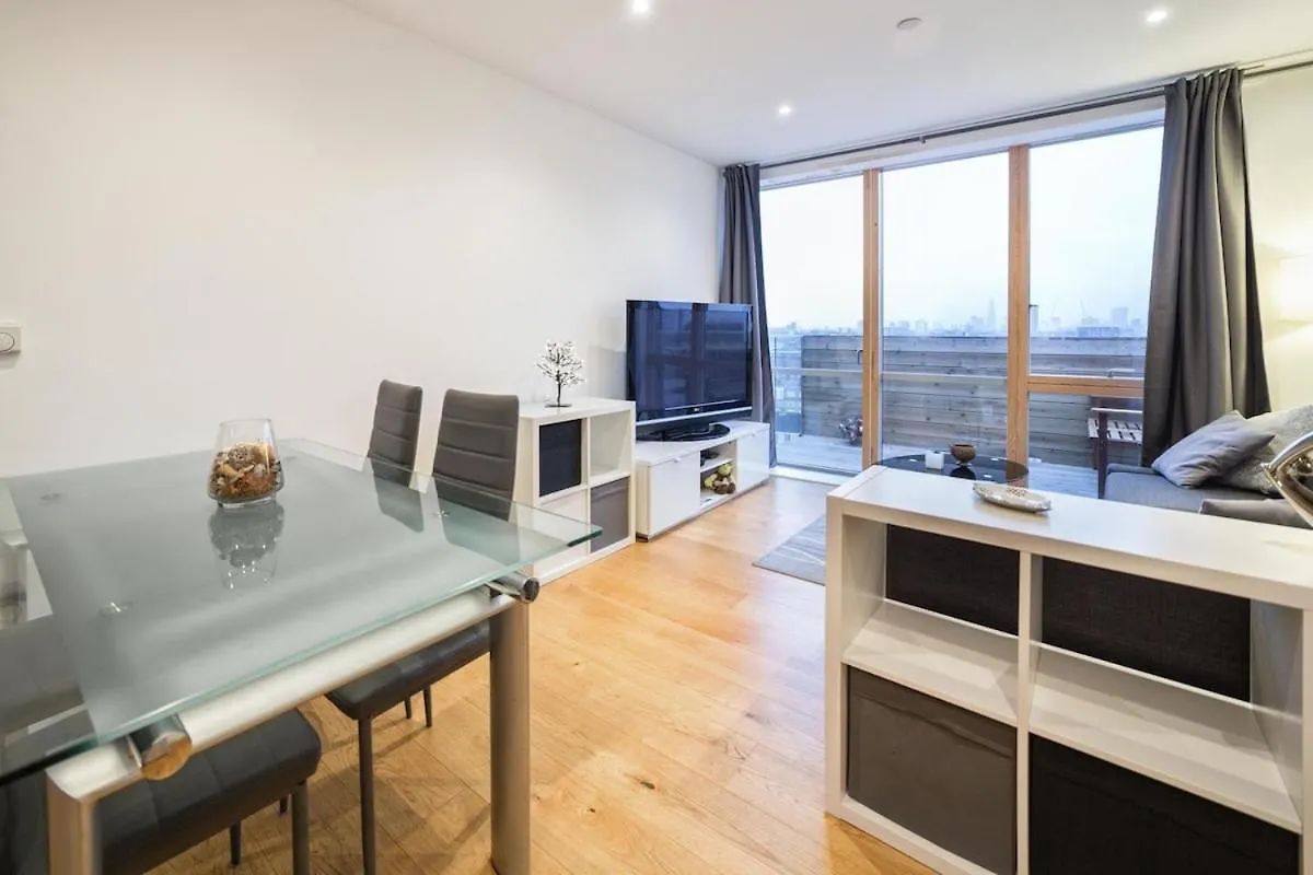 New Chic Luxury Flat View At Isle Of Dogs And The City Λονδίνο Διαμέρισμα